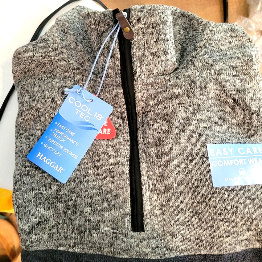 Half-zip sweater
